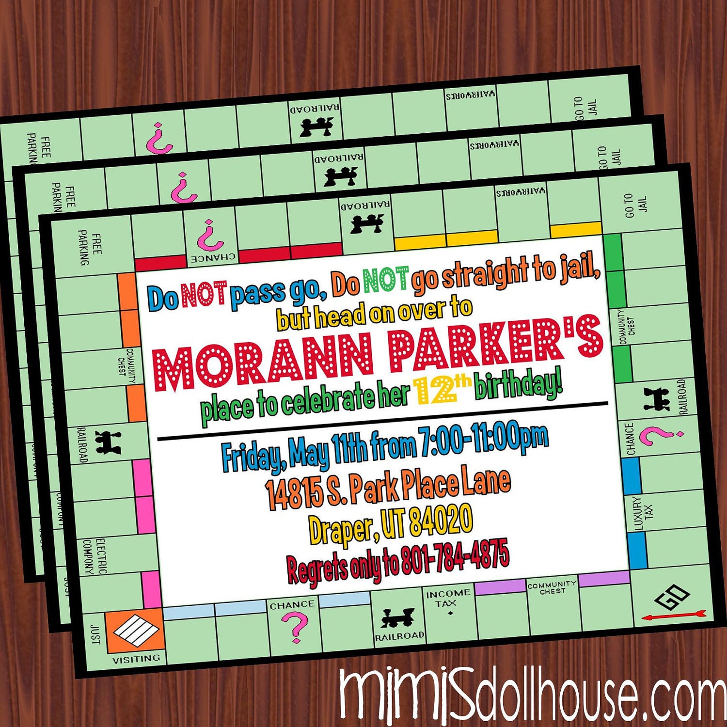 Game Night Decorations- Printable Board Game Birthday Party Decorations PDF/JPEG- As Seen on Hostess with the Mostess