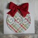Handmade Christmas Cards Greeting Cards Plaid Ornament Style 6
