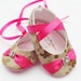 Pink     I "heart" My Daddy    Princess shoes available in any military branch