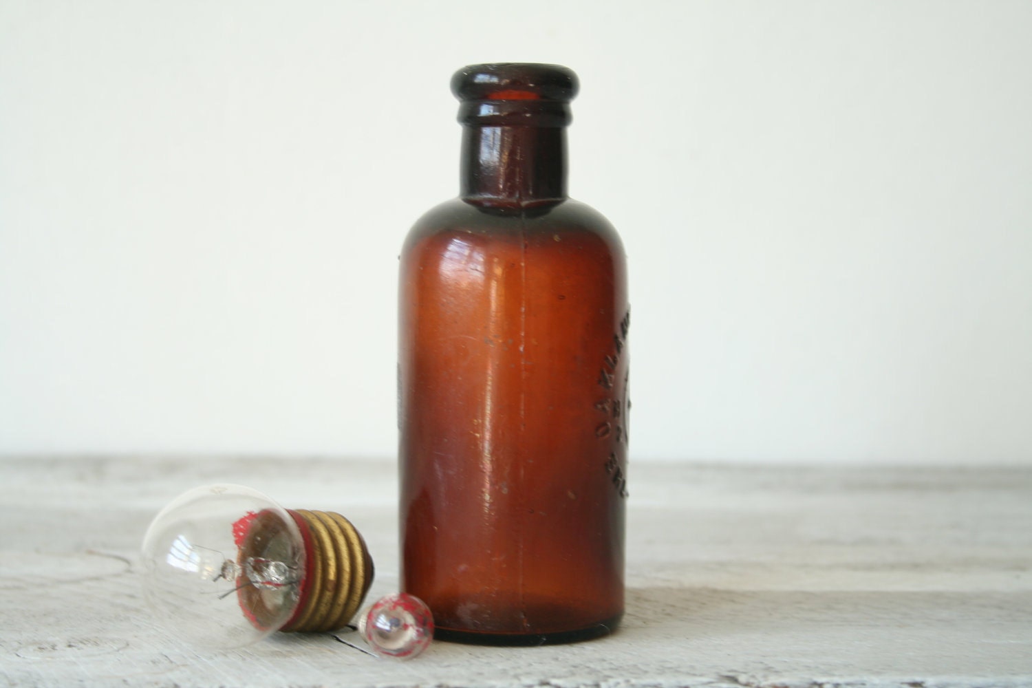 Amber Chemical Bottle