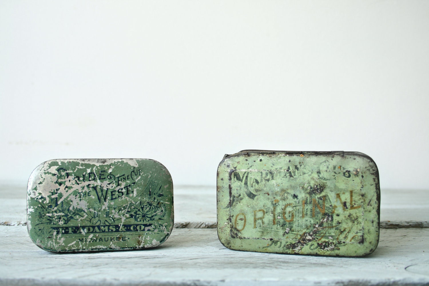 Antique Cigarette Tins