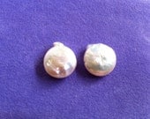 Beautiful matched set of disc or coin pearls for your earring project