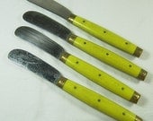 Vintage Bakelite Spreaders Cheese Ball Utensils Set/4 Appetizers Knife