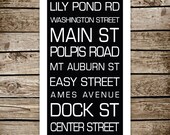 Nantucket Destination Print