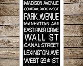New York City Destination Print