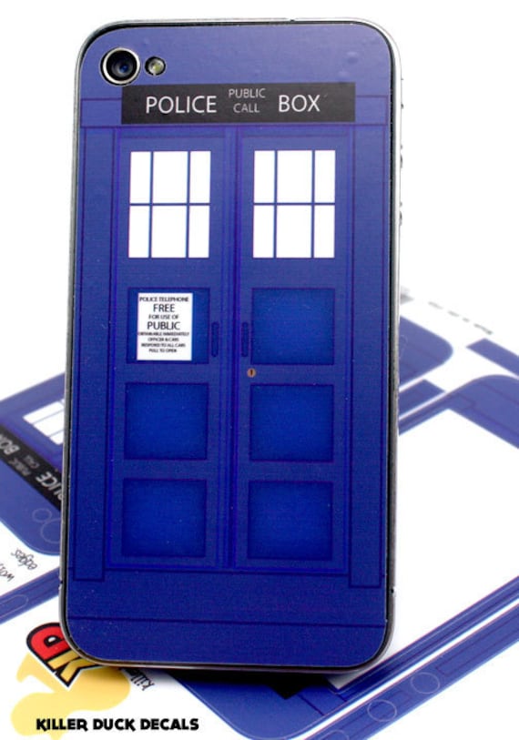 Tardis iPhone 4s Deluxe Skin