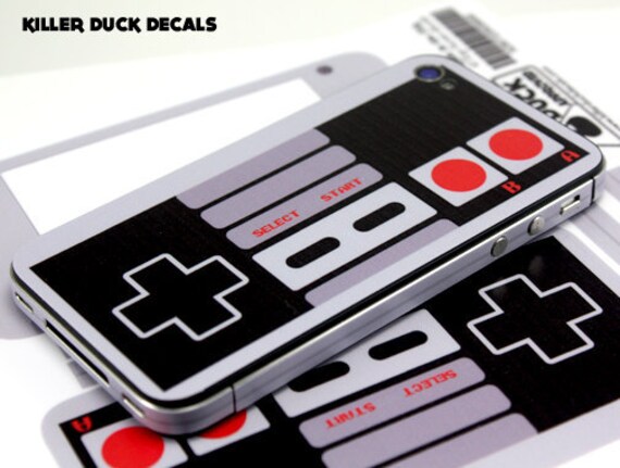 Classic NES controller iPhone 4s Decal Skin