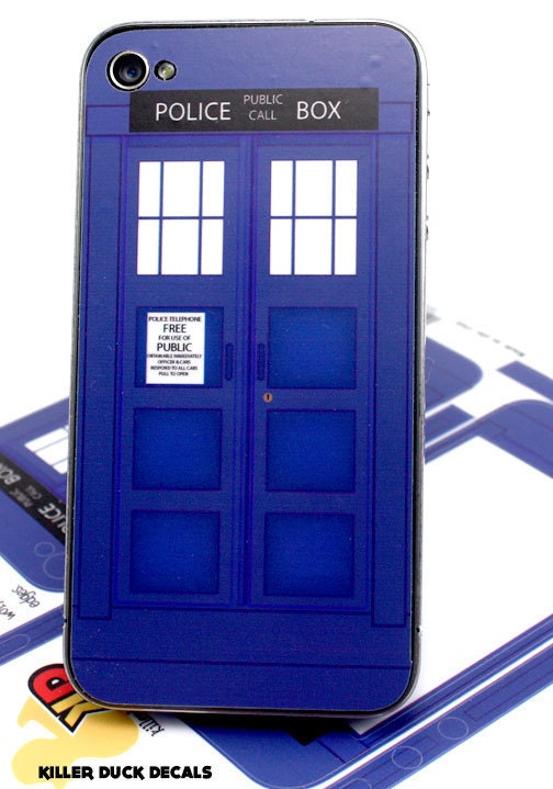 Tardis iPhone 4s Deluxe Skin