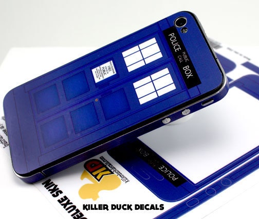 Tardis iPhone 4s Deluxe Skin