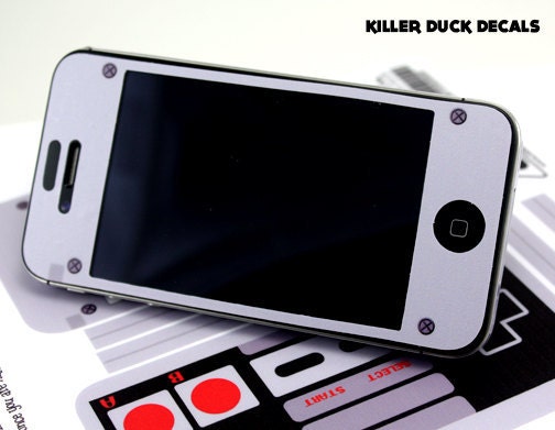 Classic NES controller iPhone 4s Decal Skin