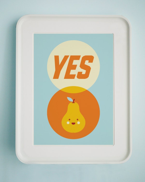 YES (positive, energy, fun, simple, happy, bright)
