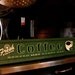 Coffee sign, Hand painted on old wood house siding.