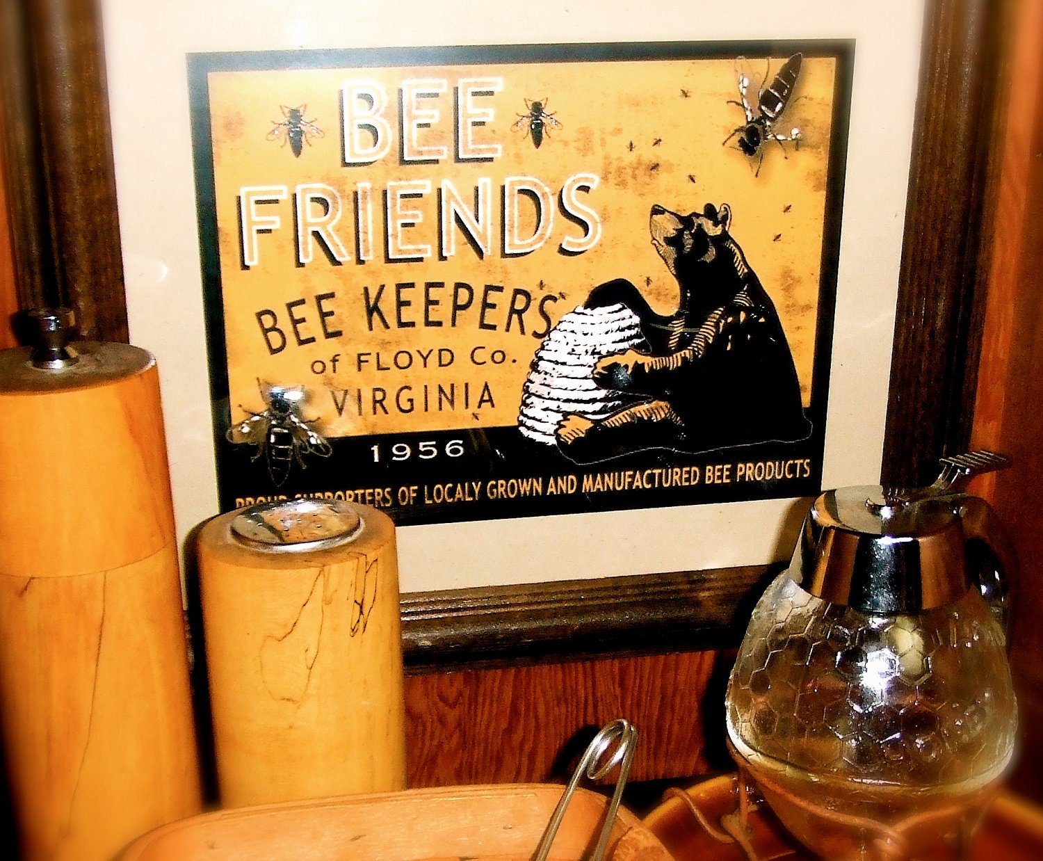 Bee Friends print