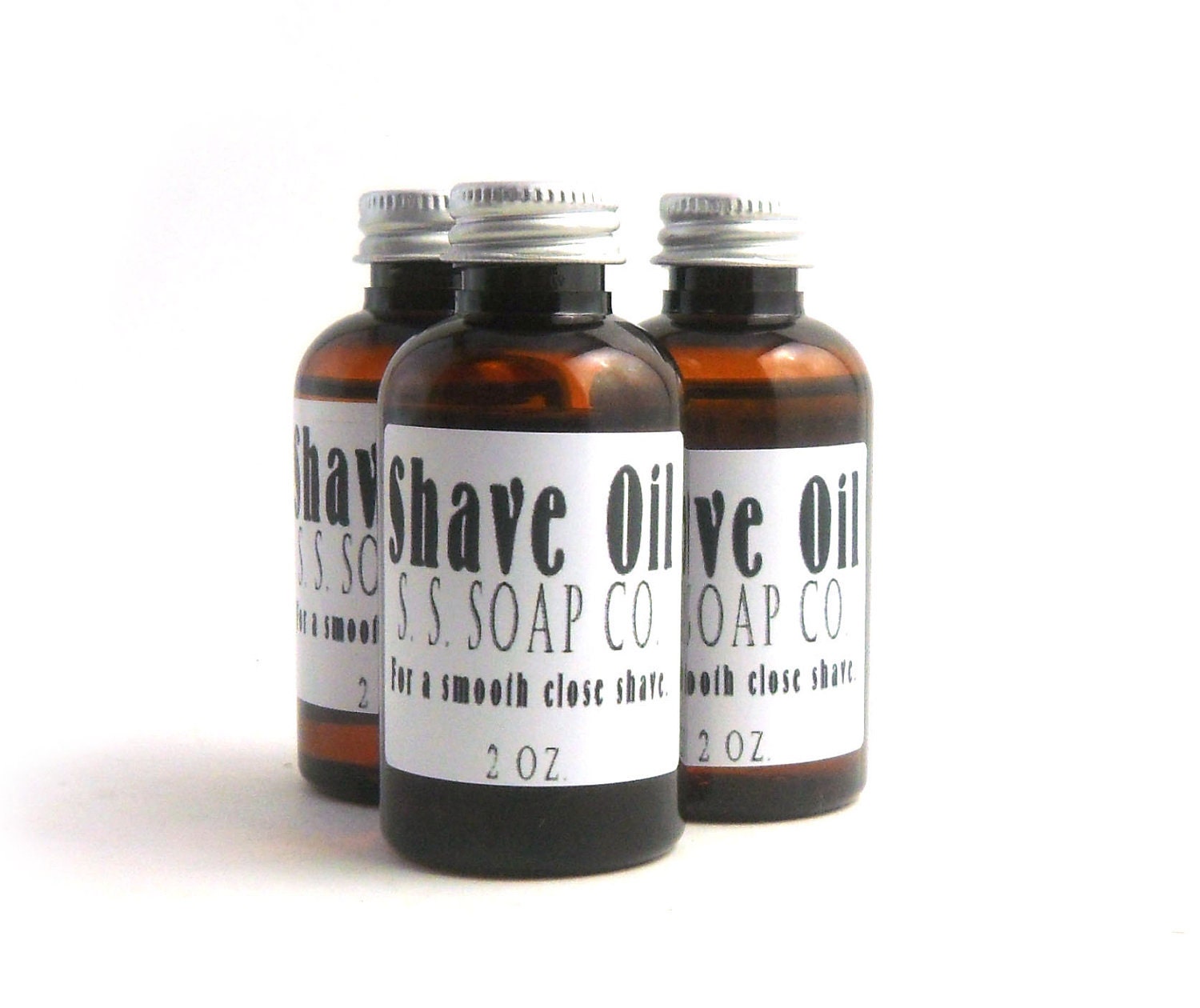 Shave Oil with Natural & Essential Oils