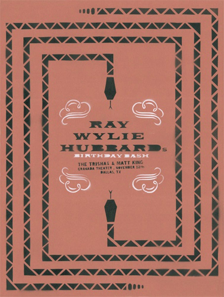 Ray Wylie Hubbard - Concert Poster