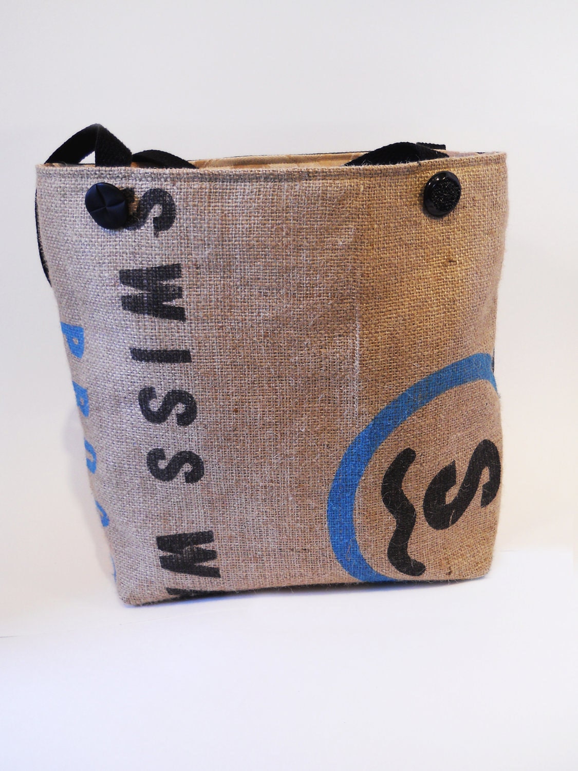 Recycled Coffee Sack Tote Bag