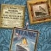 1x1 inch Square Tiles - Titanic 100-year Anniversary - Victorian Steampunk - Digital Collage Sheet - Download & Print