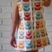 INGRID little girl toddler dress NORWAY shift a-line tulips scandinavian retro MOD vintage inspired 1960s by little ticket