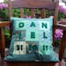 Customised Patchwork Cushion Cover - Perfect for a Baby Boy