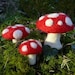 Needle Felt Toadstools Kit - DIY Felting Craft Kit