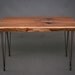 Live Edge Black Walnut DESK - Elegant/Natural/Simple