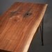 Live Edge Black Walnut DESK - Elegant/Natural/Simple