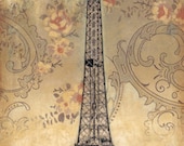 Eiffel Tower, Paris Destination ,  8"x 20"