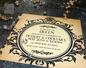 Evil Queen Gothic Cocktail Party Invitation - DIY Printable - Inspired by Snow White & The Huntsman Il_170x135