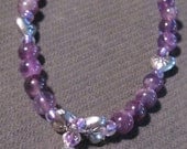 Purple Hope bracelet for cancer awareness