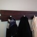 Backpacks Rack 4 Hook Modern Key Hat Coat Minimalist Wall Hanging w/ 4 Hooks Dark Espresso Finish