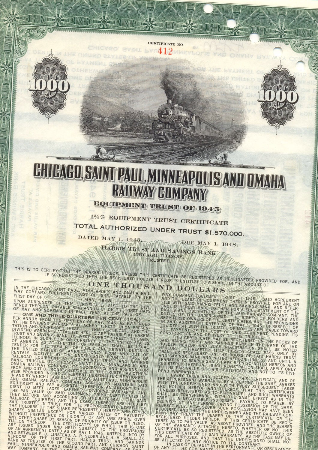 Trust Certificate