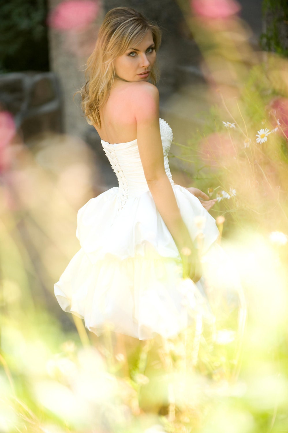 Isis - Cocktail Length Wedding Dress