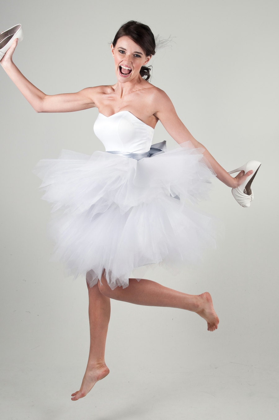 Elisa - Short Wedding Dress - Reception Dress