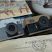 Wooden Rubber Stamp - Camera Modeling Creative Stamp - 2 Patterns by Random - 1 Pcs