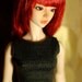 SD Grey Herringbone Knit Dress For BJD - Last One