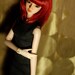 SD Grey Herringbone Knit Dress For BJD - Last One