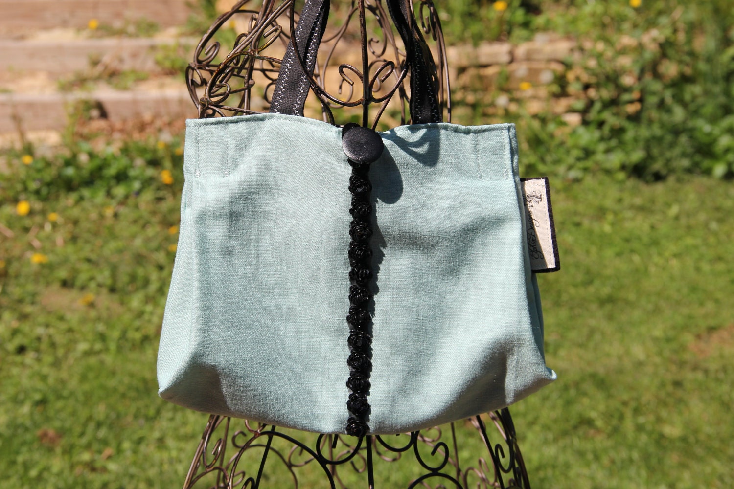 Medium Handbag / Purse / Blue / Elphia Design