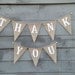 Thank You Burlap banner bunting