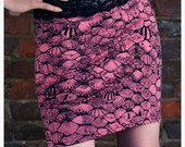 Coral Skirt- Mermaid skirt- Mermaid Mini- Coral Mini skirt -MEDIUM SKIRT