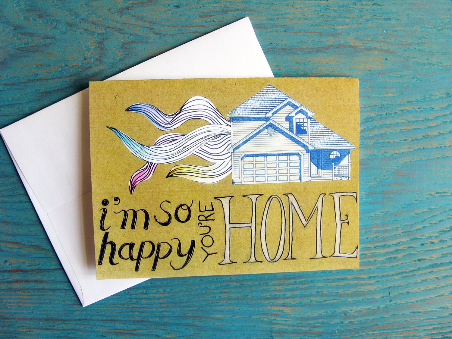 I'm So Happy You're Home Greeting Card