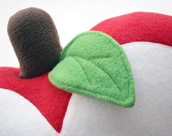 Valentine Gift - Heart Pillow - Apple Pillow - Heart Apple Pillow