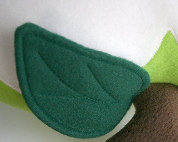 Green Apple Pillow - Nursery Decor