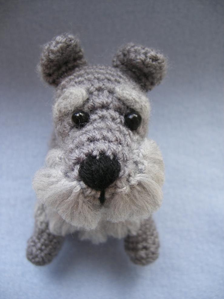 PATTERN ONLY Schnauzer Crochet PDF instructions