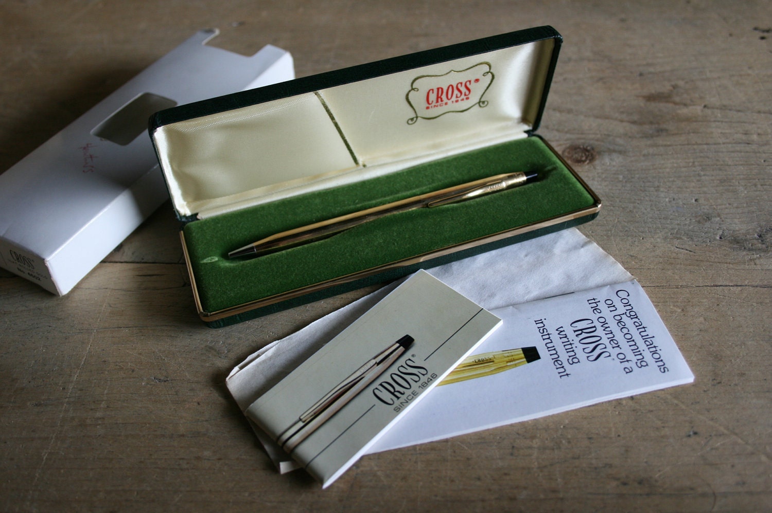 Vintage Gold CROSS Century Ball-Point Pen - Lifetime Guarantee
