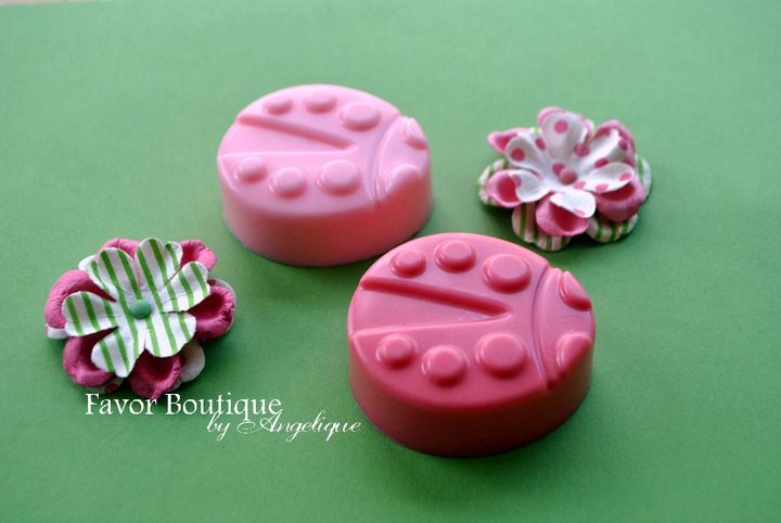 LADYBUG SOAP FAVOR (10 Solid Color Favors) - Spring Birthday Favor, Wedding Favor, Love bug Baby Shower Favor or Bridal Shower Il_170x135