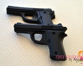 HAND GUN SOAPS (set of 2) - Pistol, Police Officer Party Favor, Video Game, 007, Summer, Water Gun, Birthday Favor, Luau Favor, Wedding Il_170x135