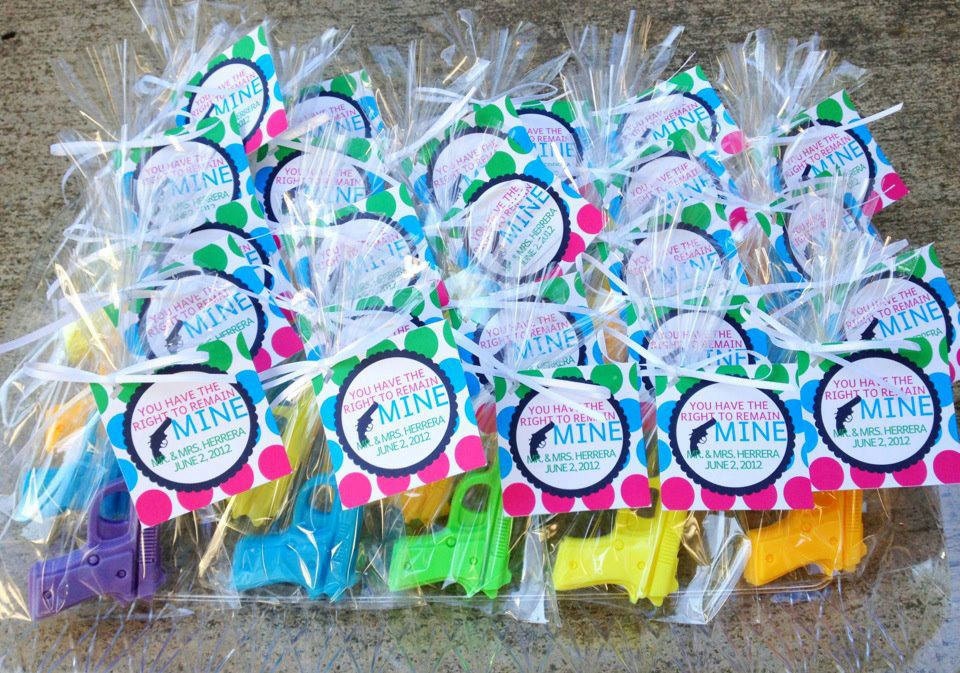 HAND GUN SOAPS (10 Favors) - Pistol, Police Officer Party Favor, Video Game, 007, Summer, Water Gun, Birthday Favor, Luau Favor, Wedding Il_170x135
