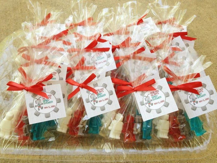 ROBOT SOAP FAVORS (10 Favors) - Robot Birthday Favor, Robot Baby Shower Favor, Robot Soap, Lego Inspired Il_570xn