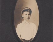 Vintage/Antique cabinet photo of a beautiful woman