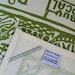 Tea Towel - Growers' Market: Green or Purple Available